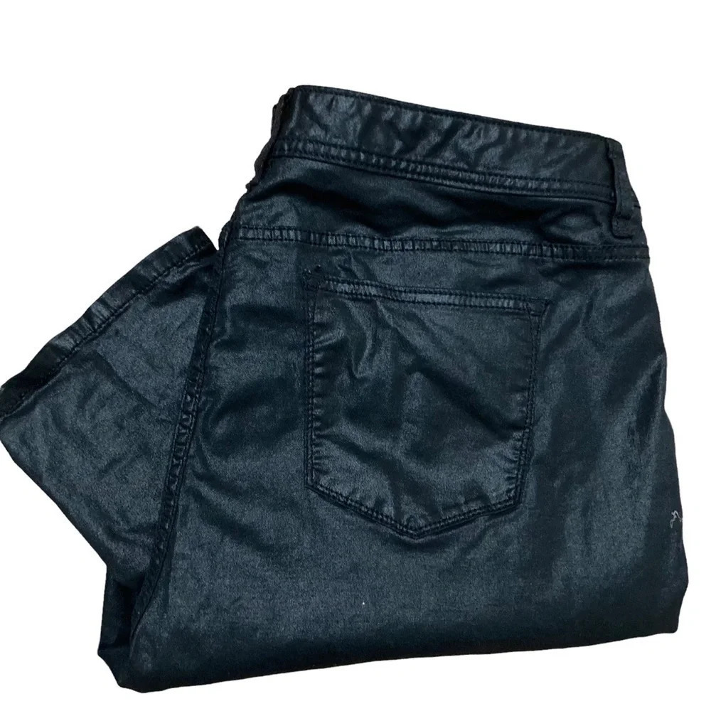 Ana Black Finished Sheen Skinny Pant  Sz: 20W